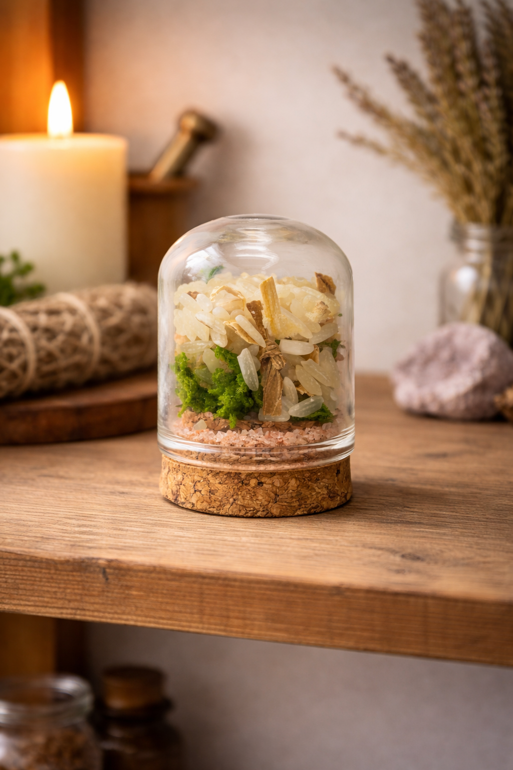 Grounding Spell Jar for Balance and Protection