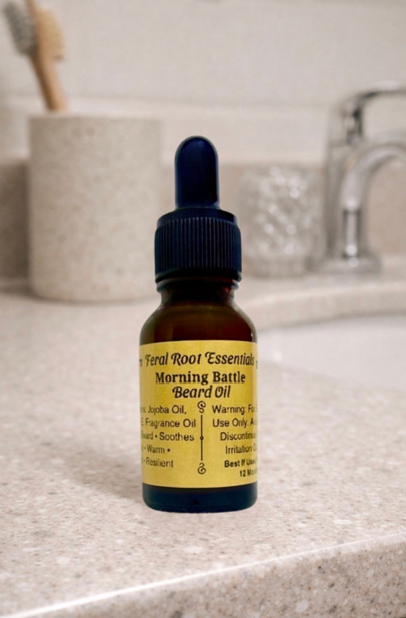 Morning Battle Beard Oil (30ml)