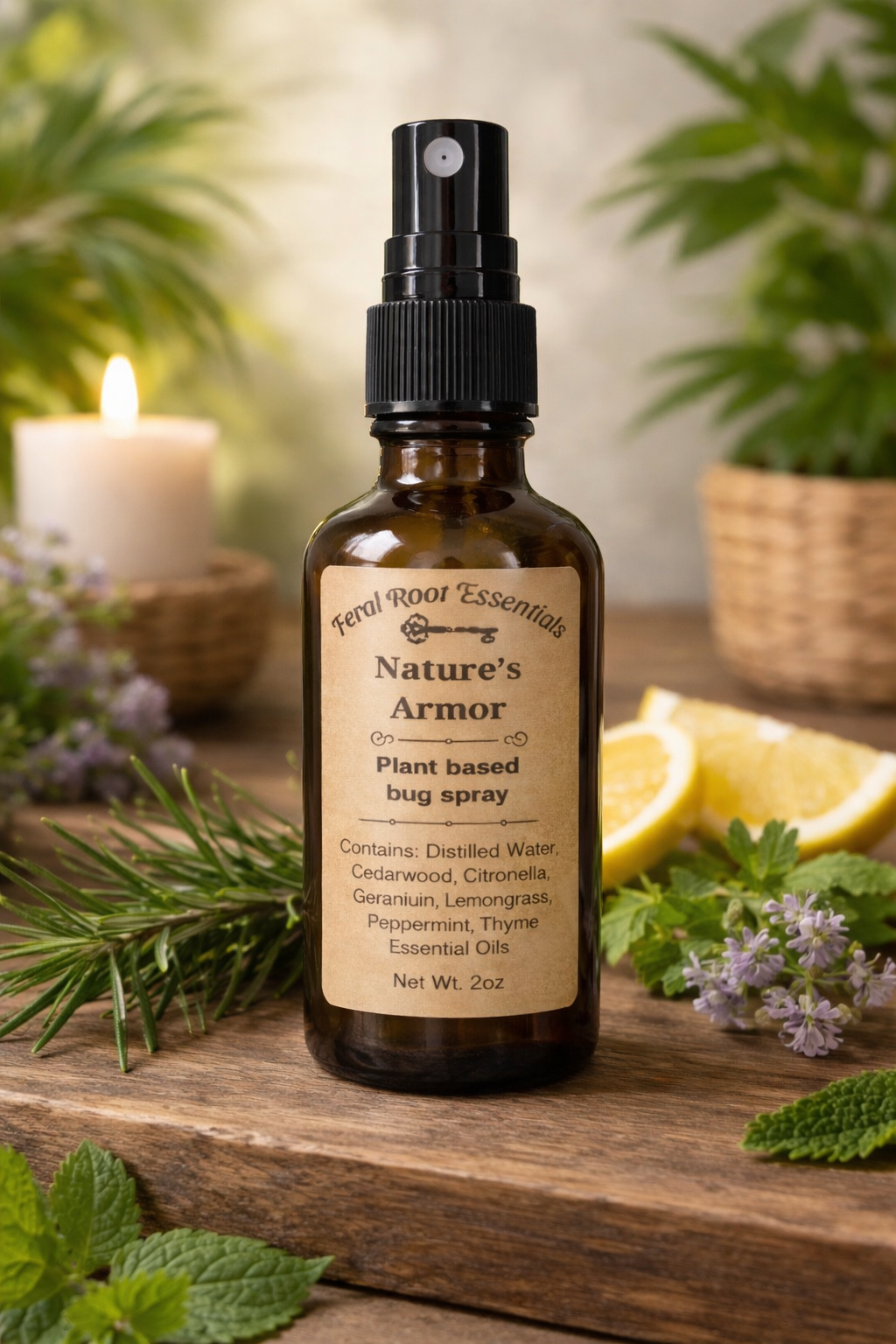 Nature’s Armor A Plant Based Bug Spray