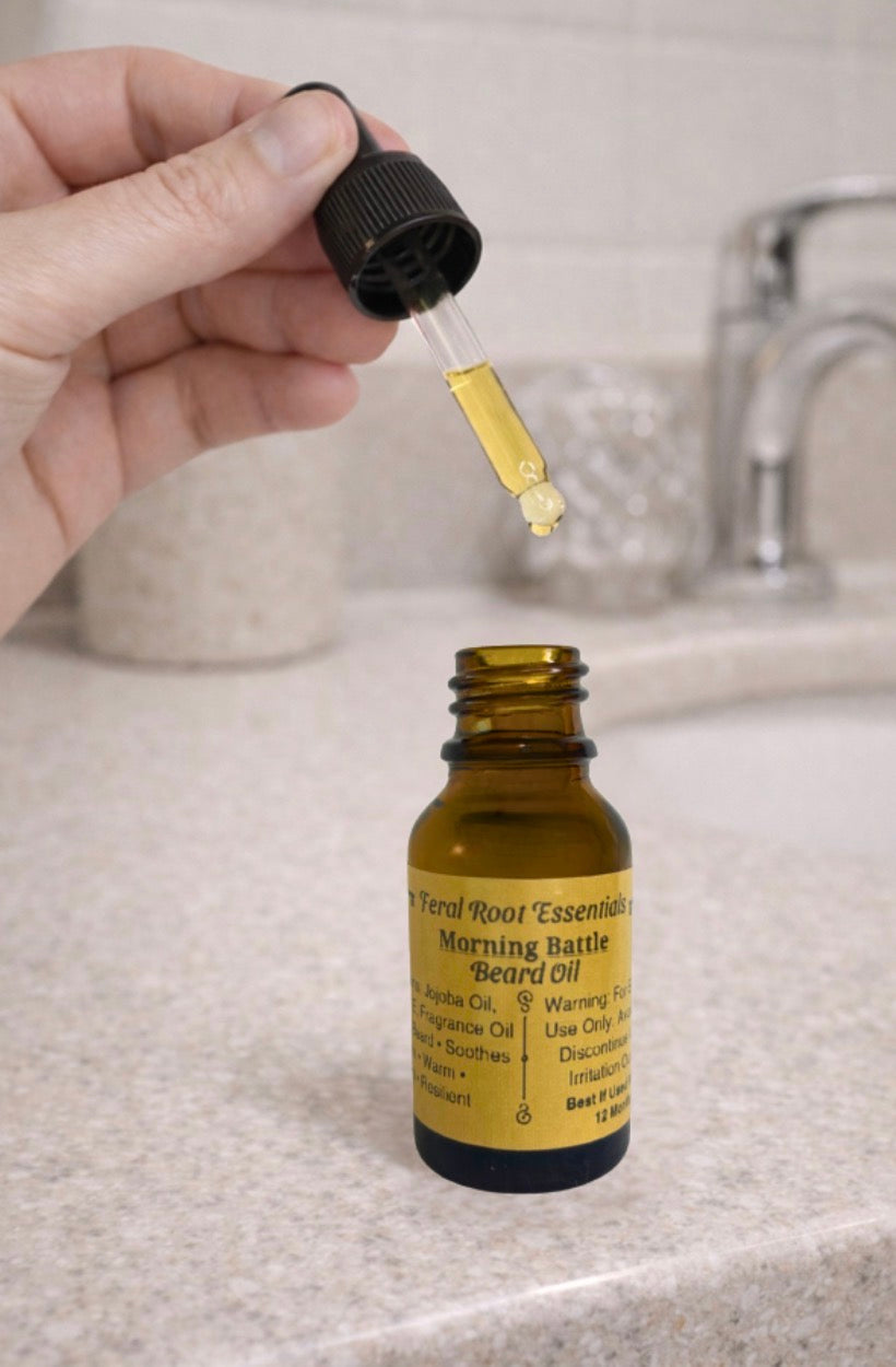 Morning Battle Beard Oil (30ml)